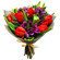 Bouquet of tulips and alstroemerias. Baranovichi